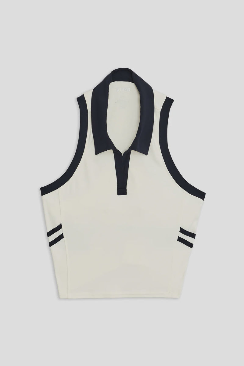 AUSTIN AIRWEIGHT CROP POLO