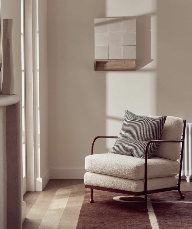 MIRA LINEN CUSHION COVER - ELLIS STRIPE