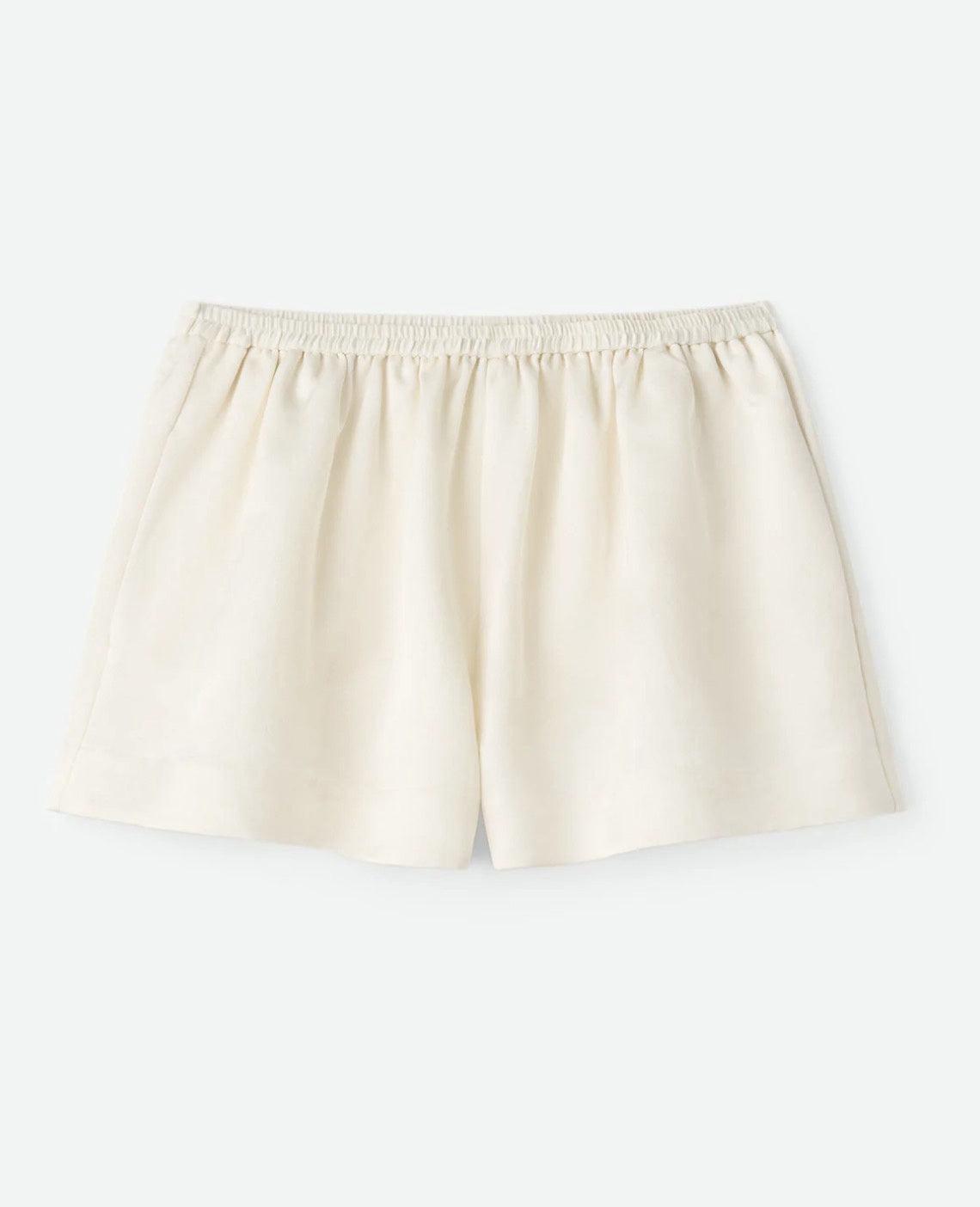 SILK SHORTS IVORY