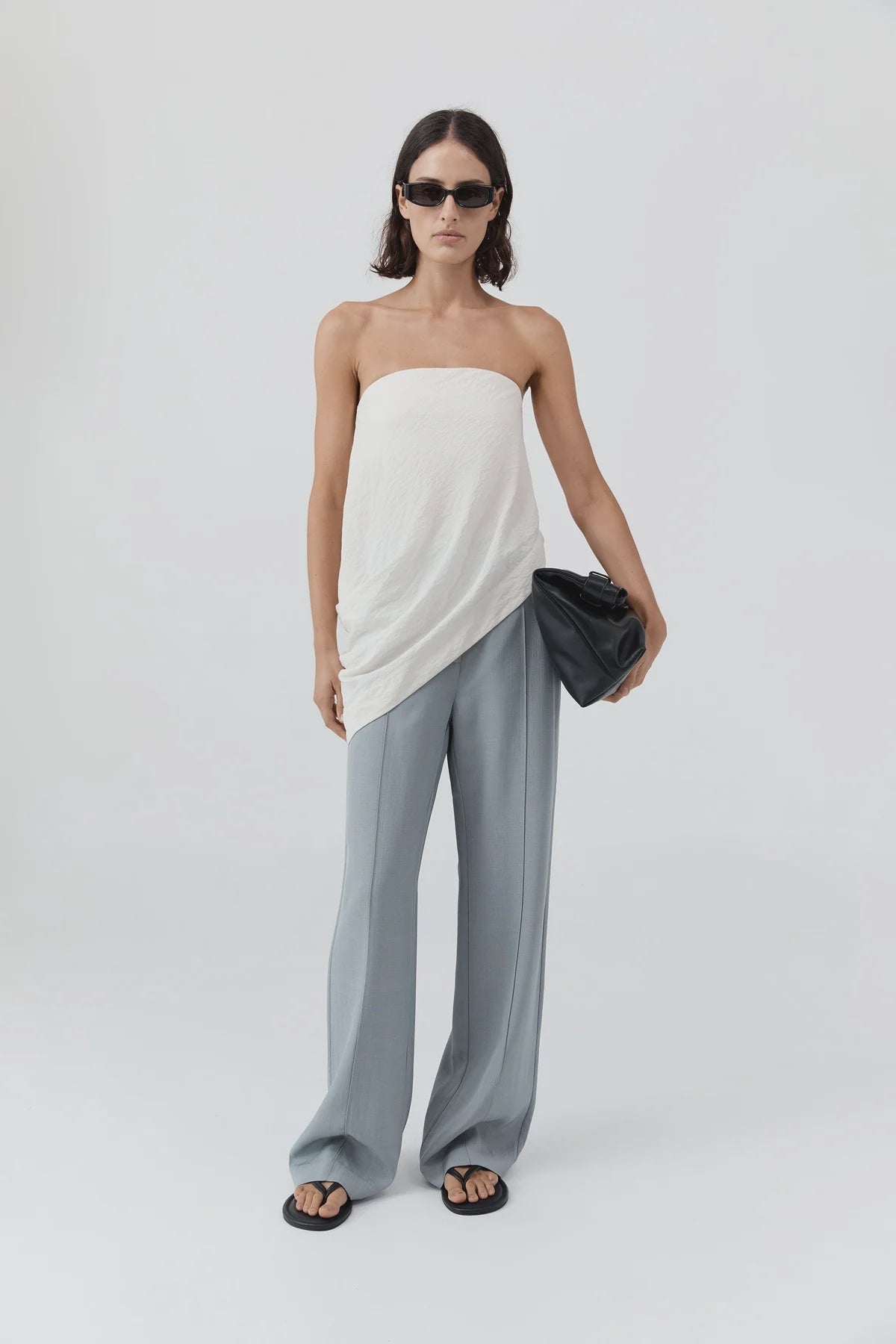 CLOUD ASYMM DRAPE TOP