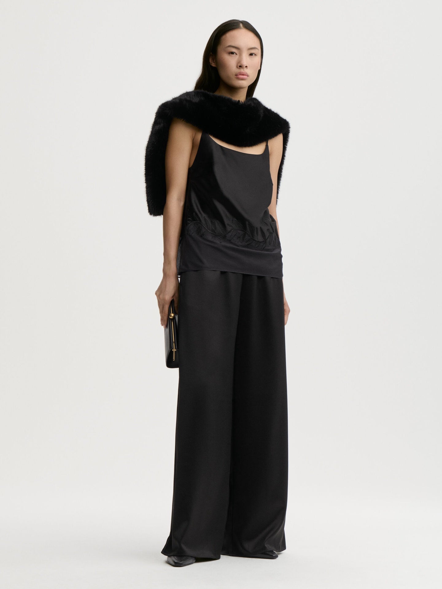 LOUIS SATIN TROUSER