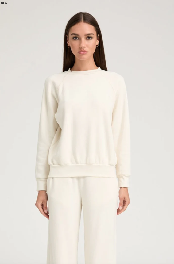 SHRUNKEN RAGLAN SWEATSHIRT
