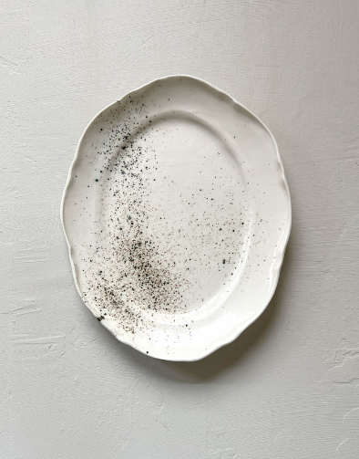 FORMALE SMALL PLATTER-SPECKLE