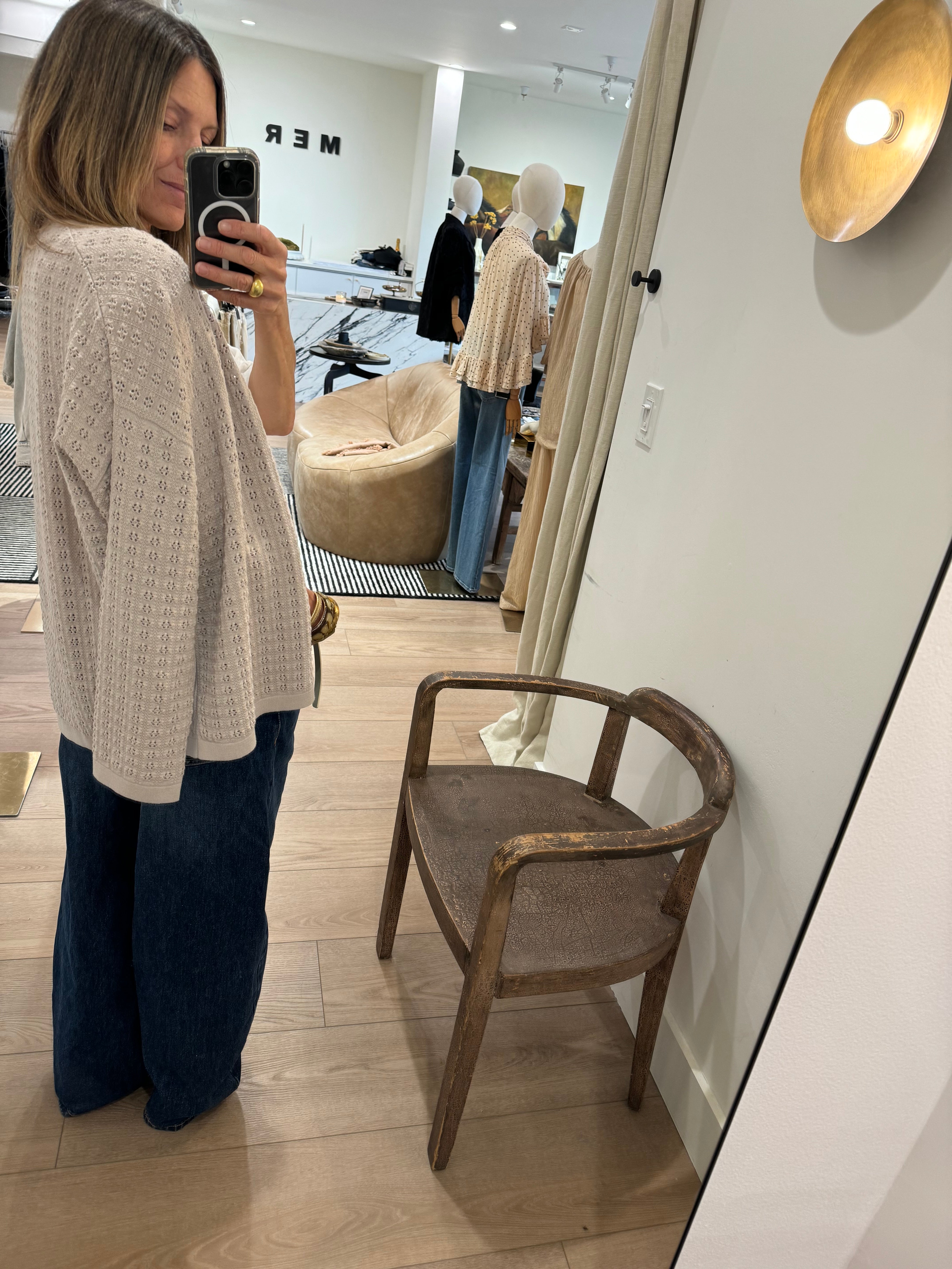 RALPHE CARDIGAN MUSHROOM