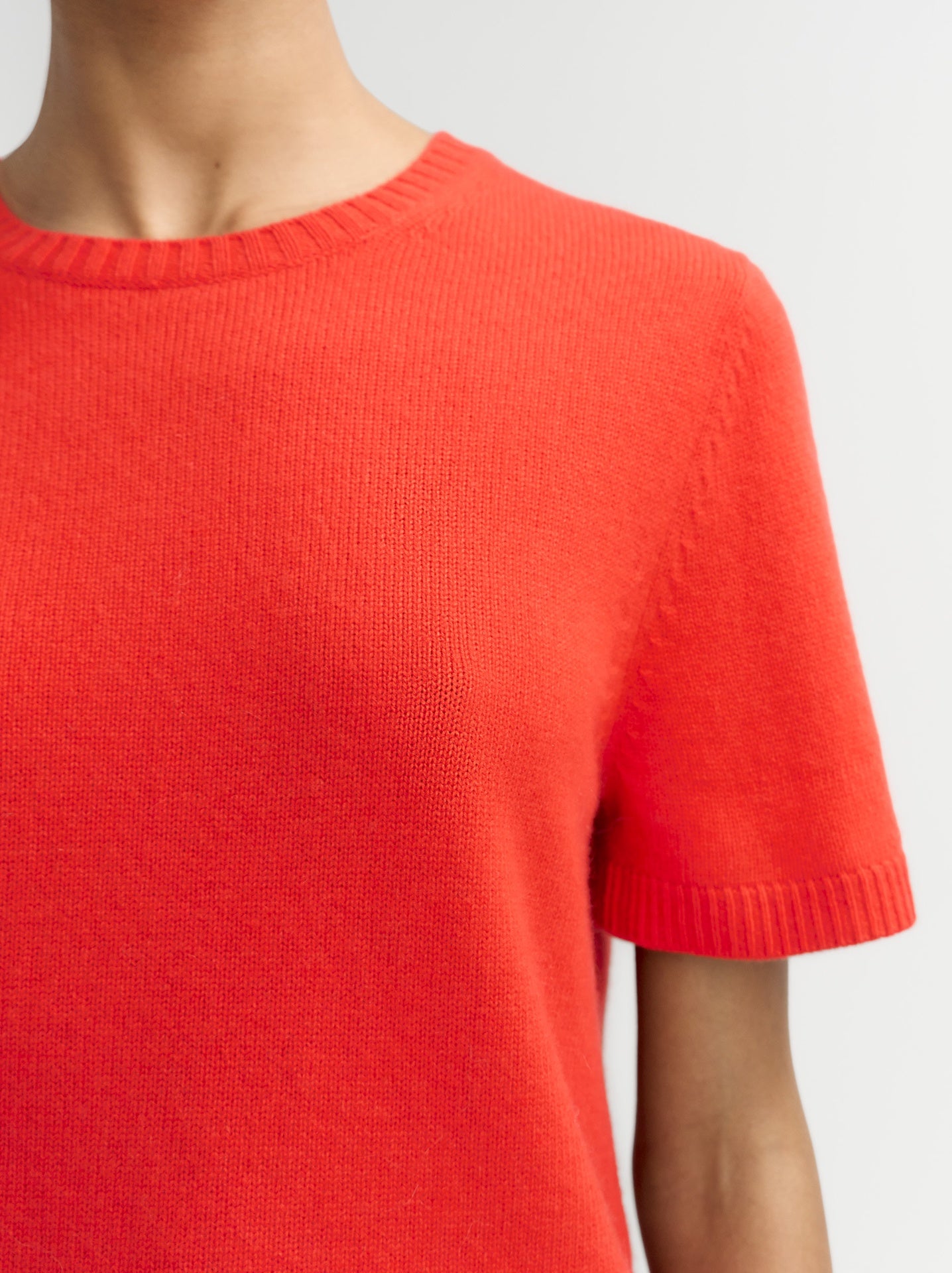 OVERSIZED CASHMERE T SHIRT