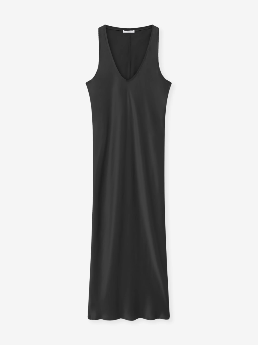ANNA SILK DRESS