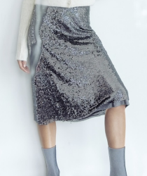 SHIMMER SEQUIN SKIRT