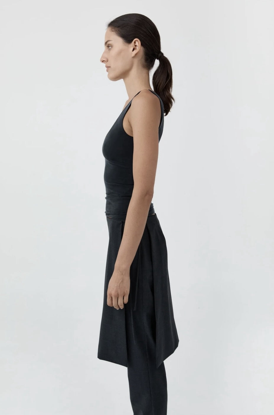WOOL SARONG PANT