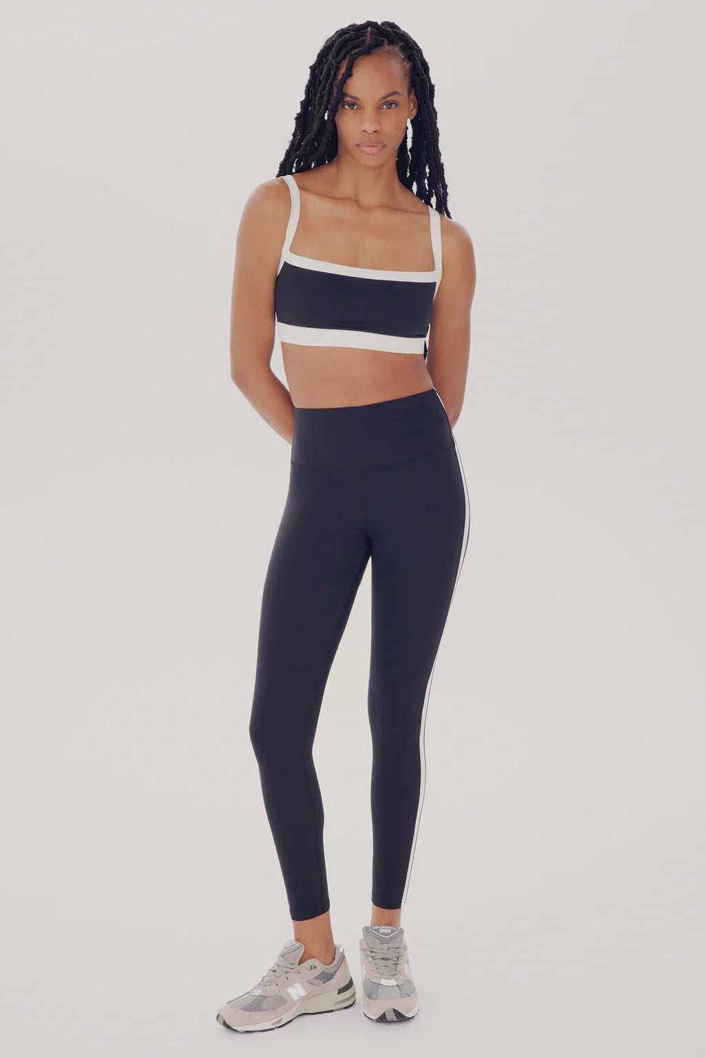 MONAH RIGOR BRA BLACK/WHITE