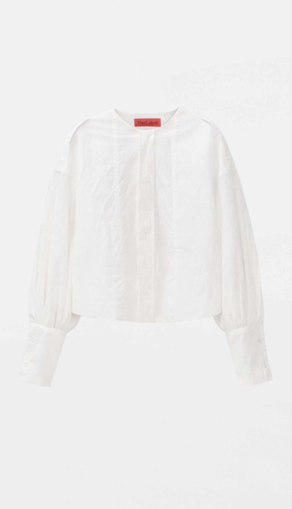 DIANA SHIRT POPLIN WHITE