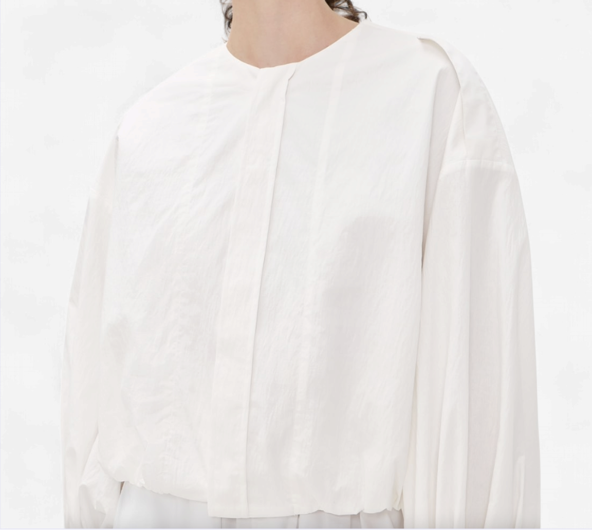 DIANA SHIRT POPLIN WHITE