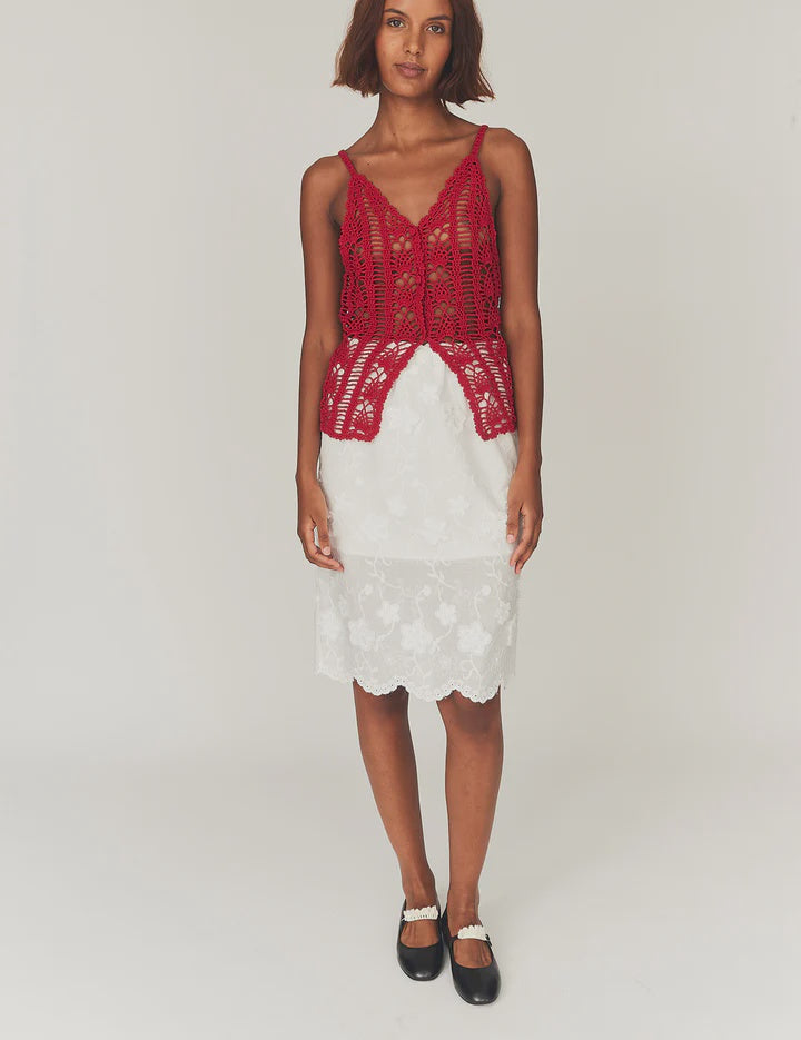FLEUR SLIP SKIRT