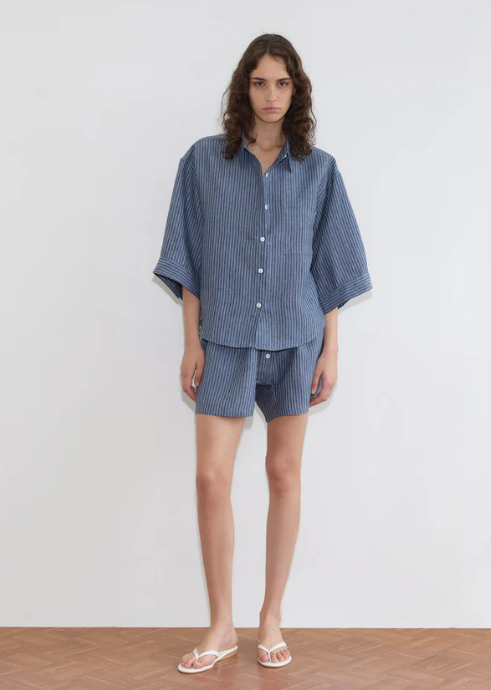 AZURE STRIPE SET