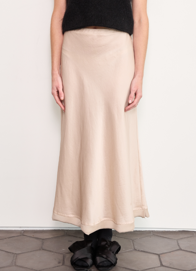 LONG GARBO SKIRT