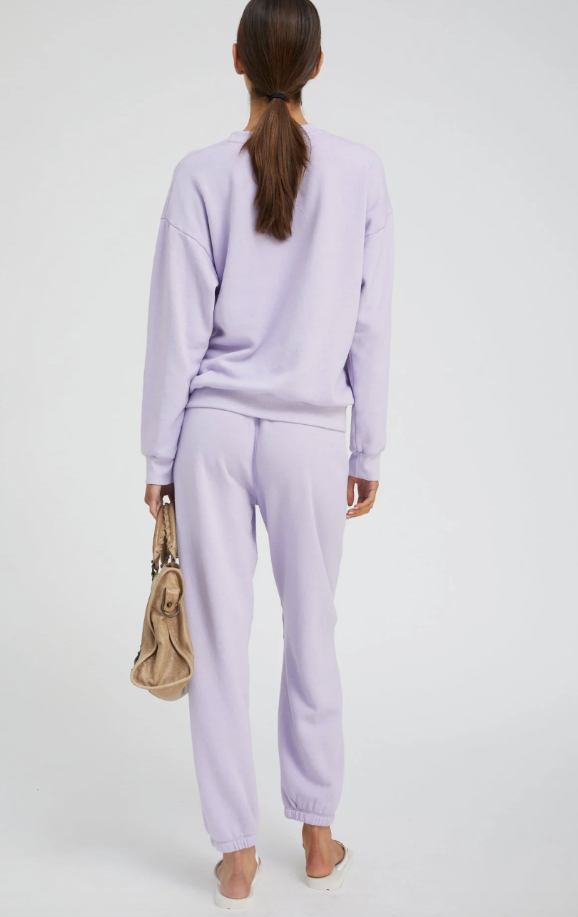 HEART SWEATPANT LAVENDER