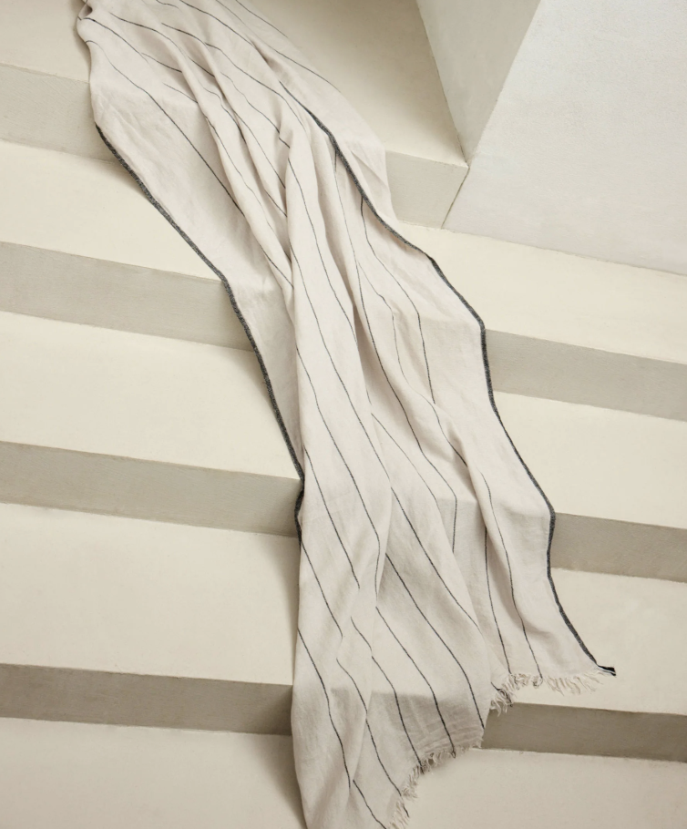 COVE LINEN BEACH TOWEL