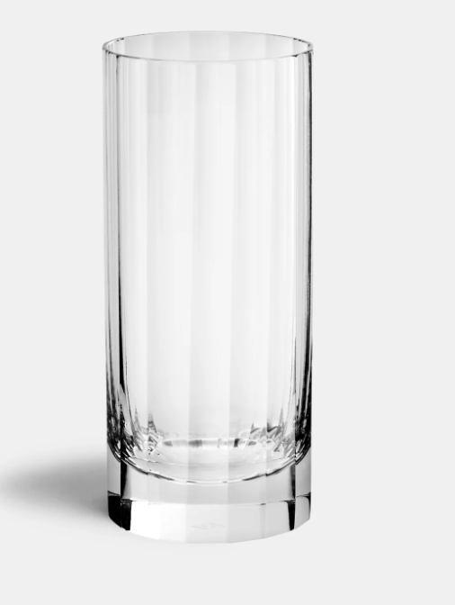Fluted Highball Glass