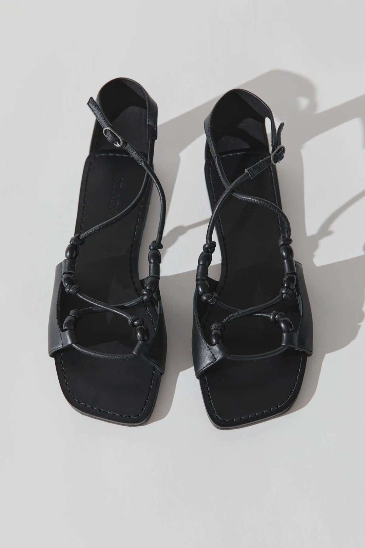 BEADED DETAIL SANDALS