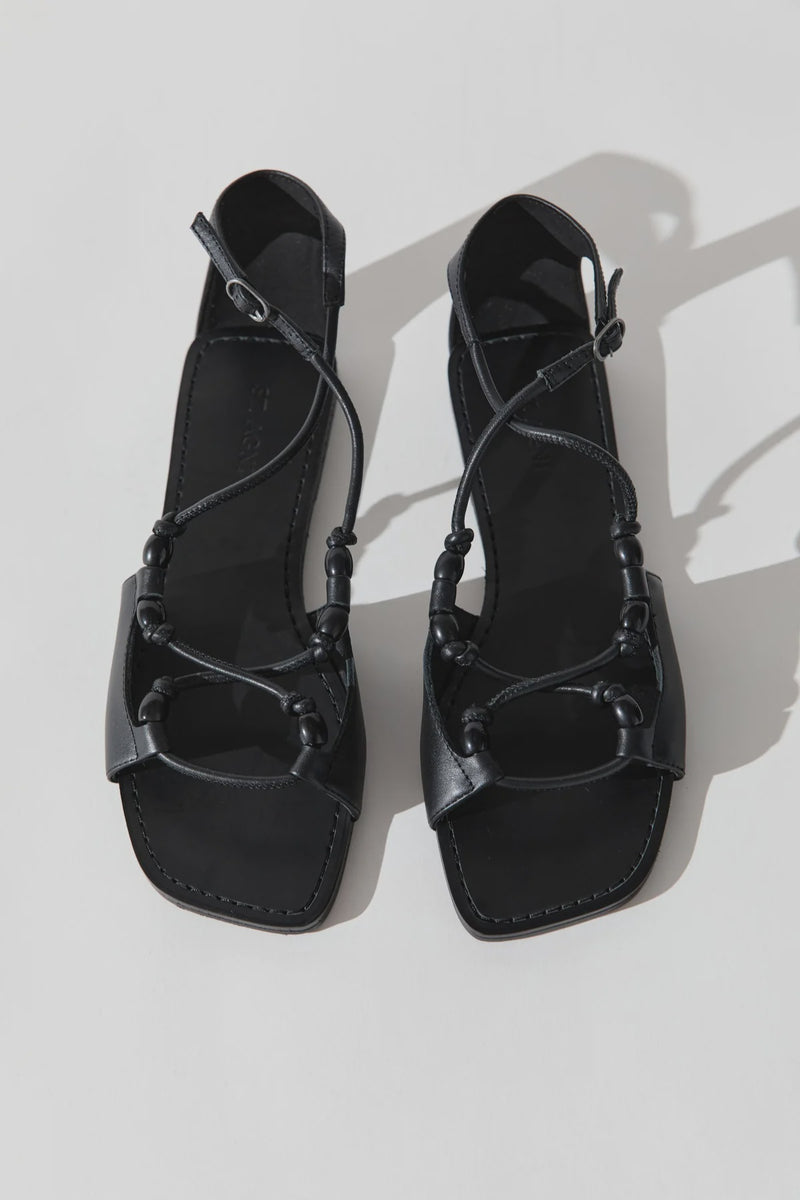 BEADED DETAIL SANDALS