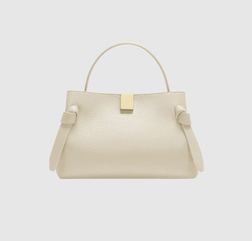 GYOZA MINI PEBBLE GRAIN LEATHER