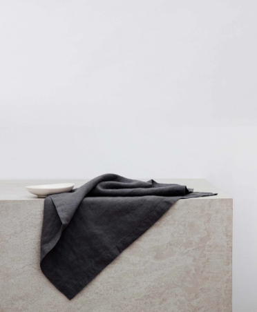 LINEN TABLE NAPKINS - SLATE