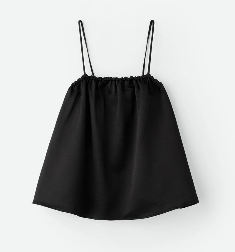 SILK SINGLET BLACK