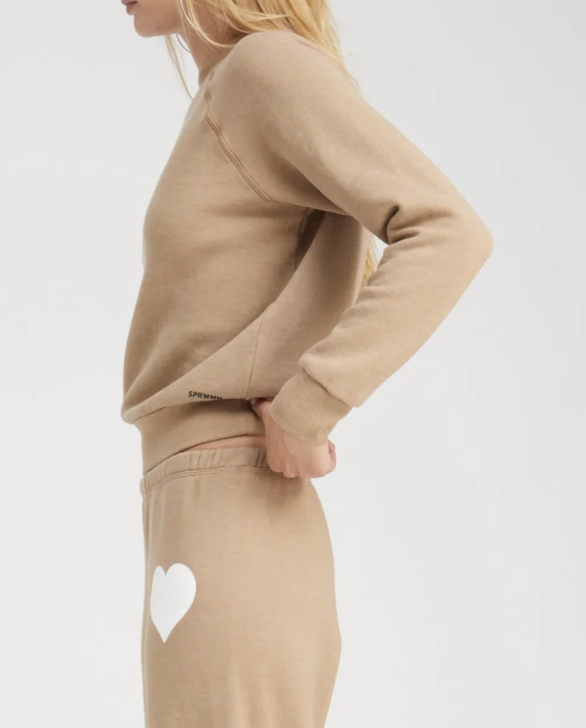 SHRUNKEN RAGLAN SWEATSHIRT
