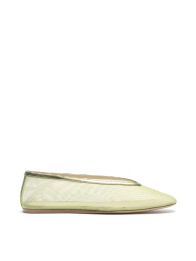 LUNA SLIPPER MESH LIME