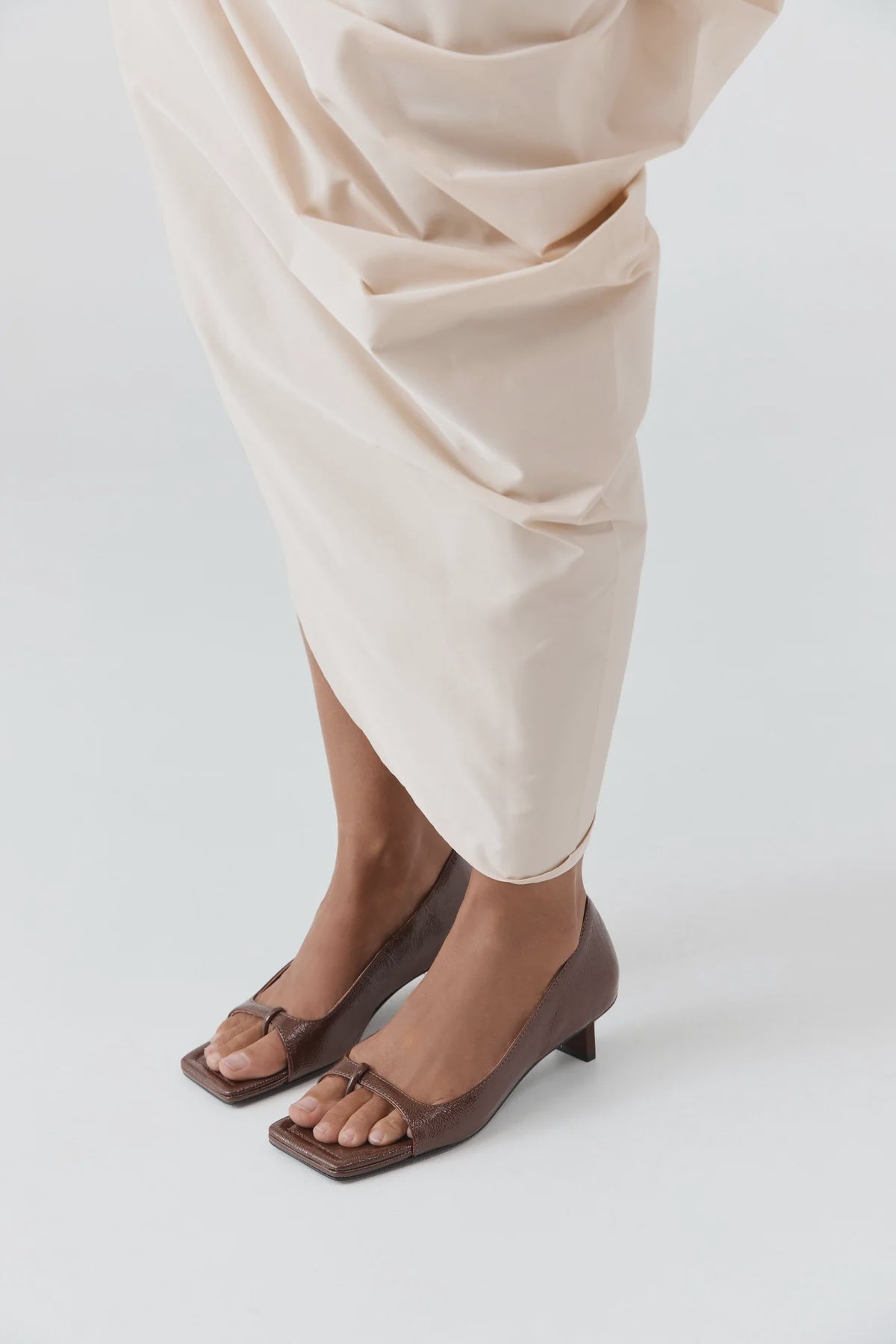 90S SQUARE TOE HEEL