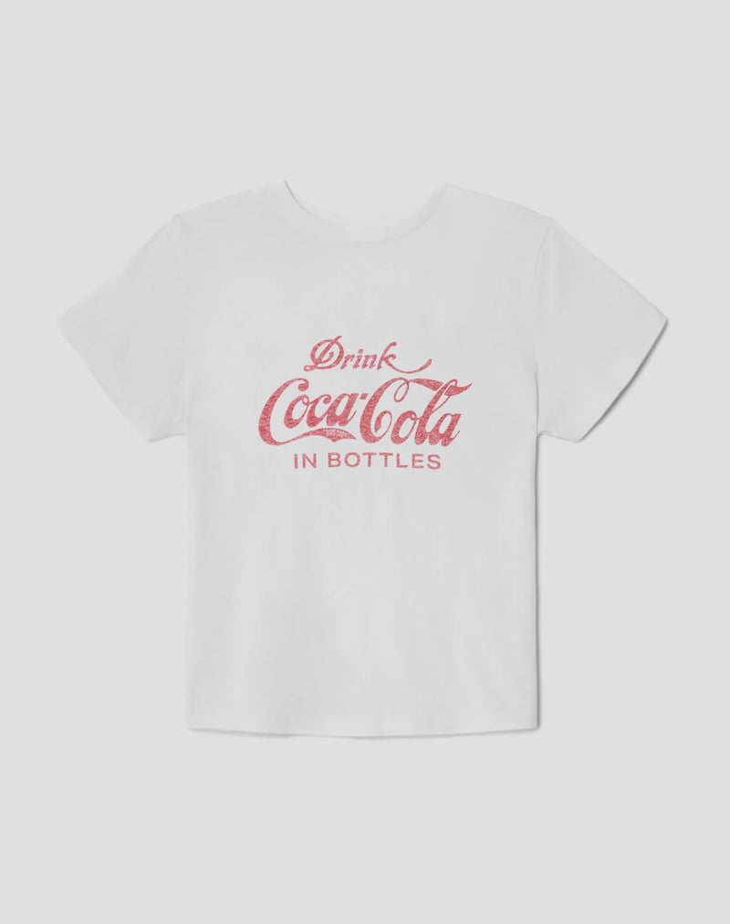 CLASSIC TEE COKE IN BOTTLES OPTIC WHITE