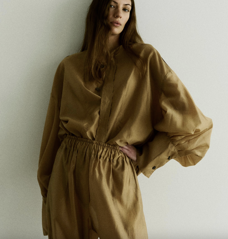 DIANA SHIRT MUSLIN NUDE
