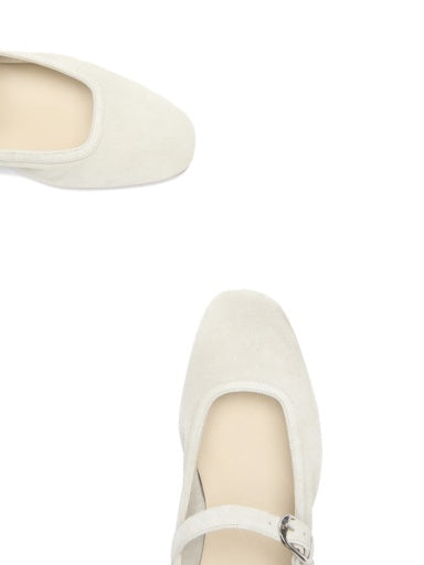 BALLET MARY JANE SUEDE