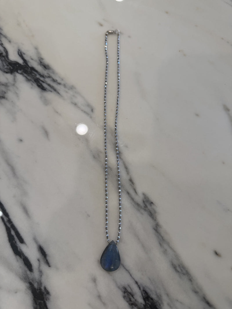 Blue Labradorite Necklace