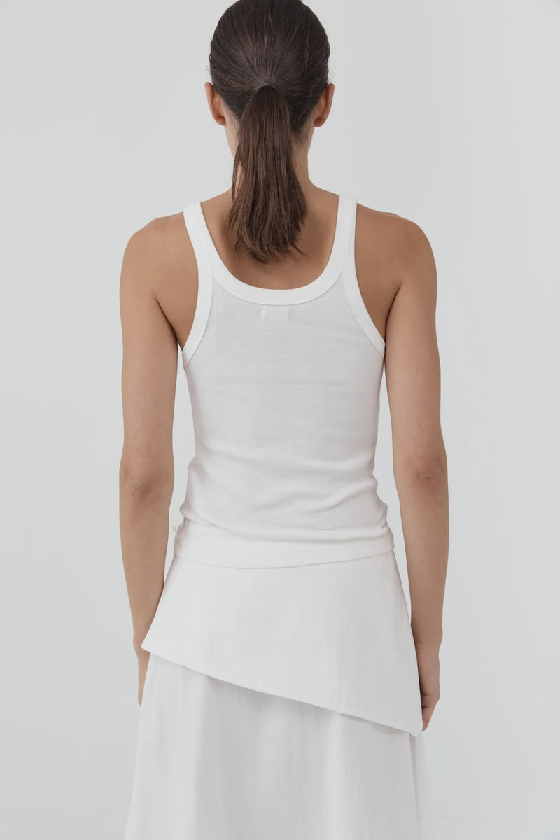 COTTON RACER SINGLET