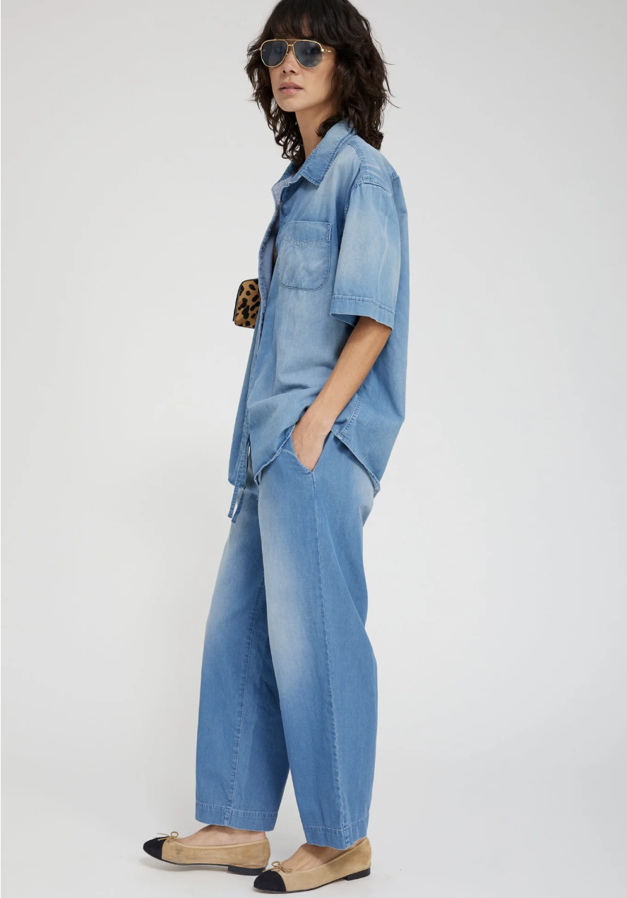 HELENA S/S BUTTON UP