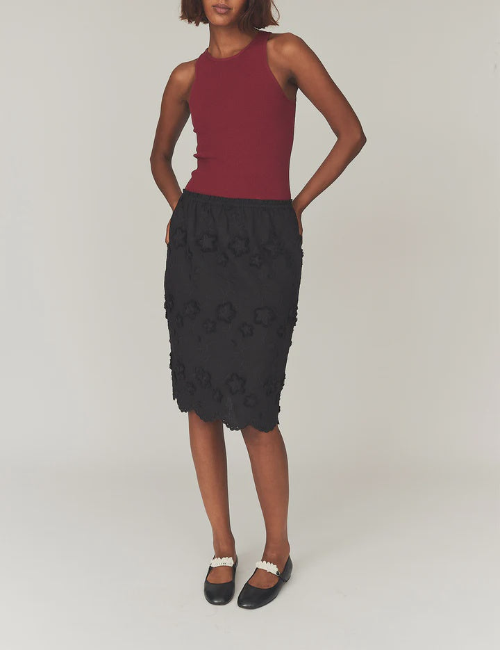 FLEUR SLIP SKIRT