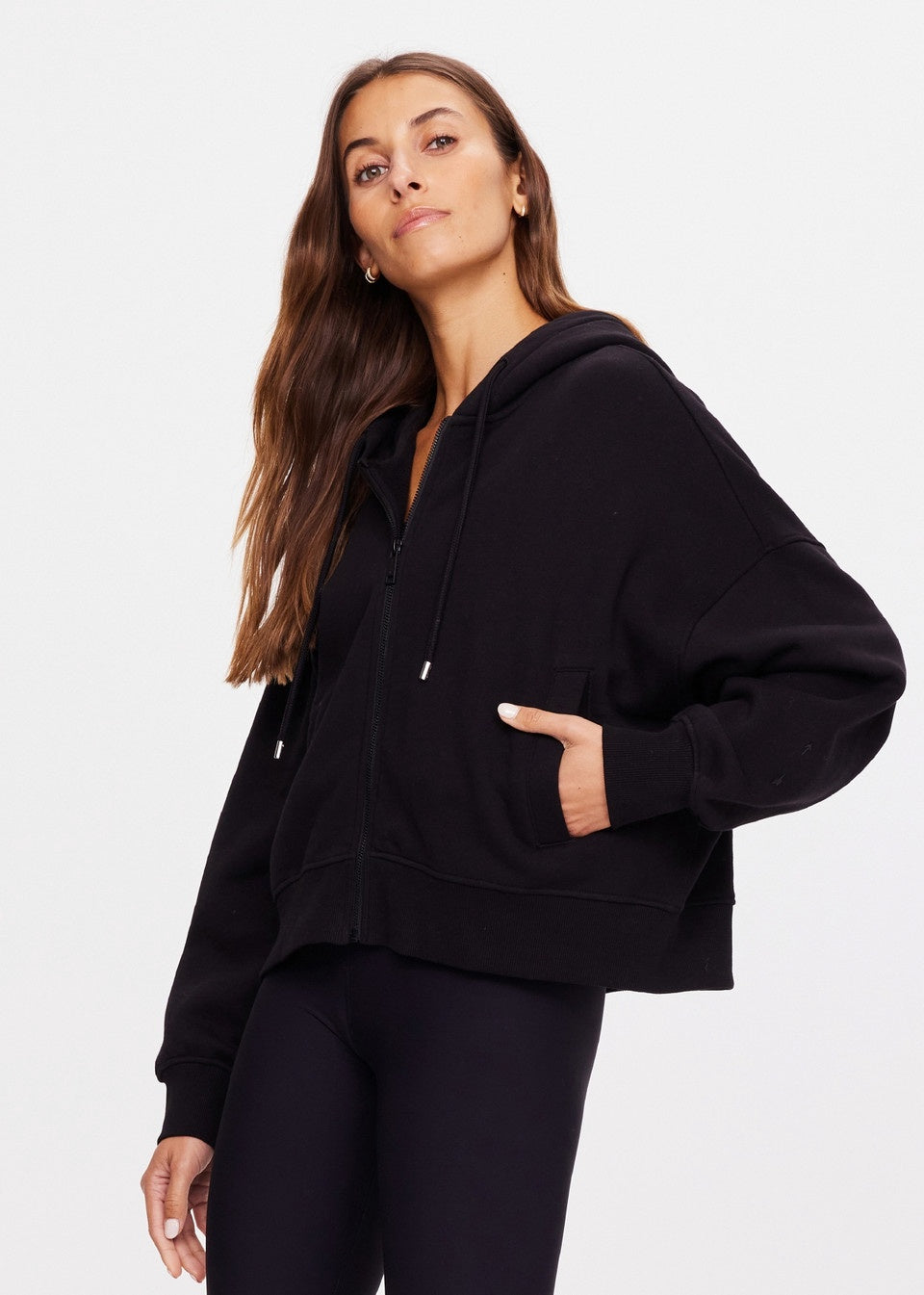 JUDE CROP HOODIE