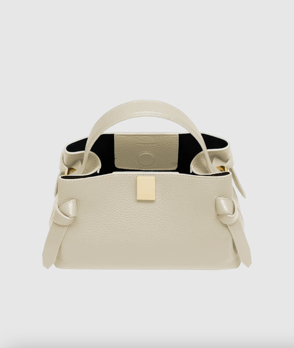 GYOZA MINI PEBBLE GRAIN LEATHER